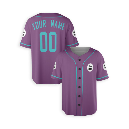 Personalized Men's Arizona Diamondbacks Baseball Jersey Purple Teal Fan Style - Custom Logo, Name & Number