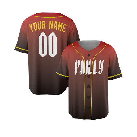 Personalized Men's Philadelphia Phillies Baseball Jersey Red Limited Style - Custom Name & Number
