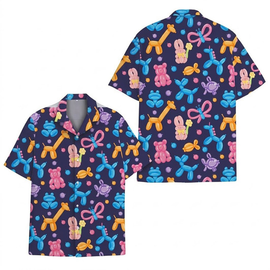 Hawaiian Shirt - Funny Colorful Balloon Animals