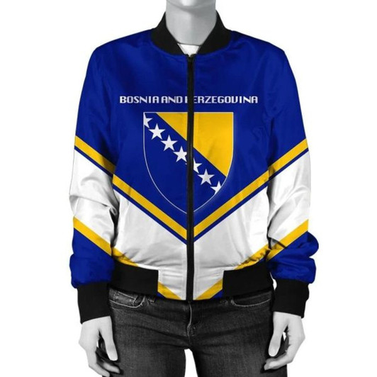 3D Bomber Jacket Bolivia Coat Of Arms Lucian Style