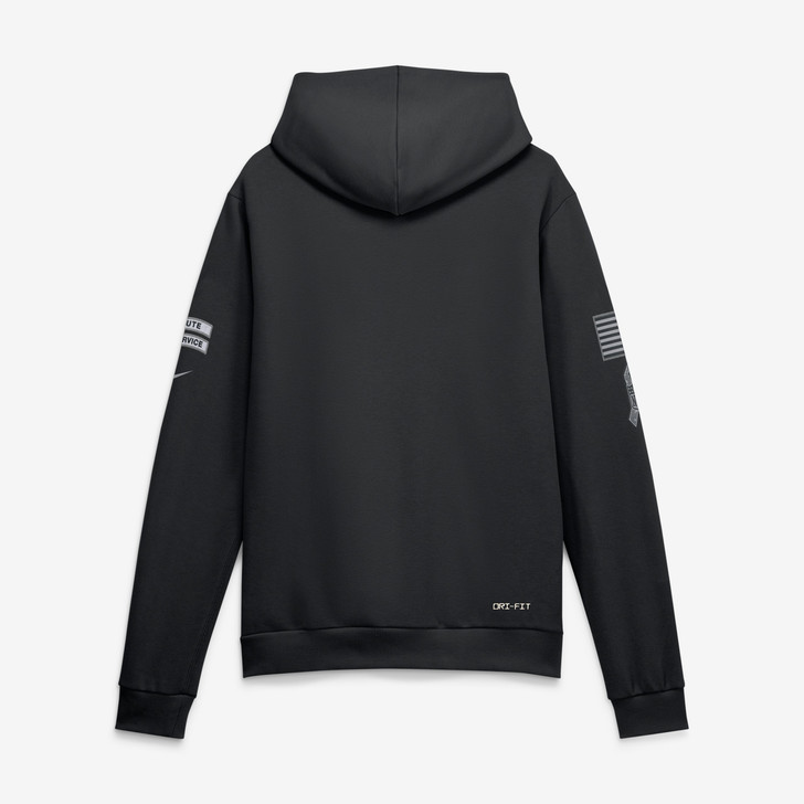 Washington Commanders 2026 Salute to Service Sideline Dri-FIT Pullover Hoodie - Black