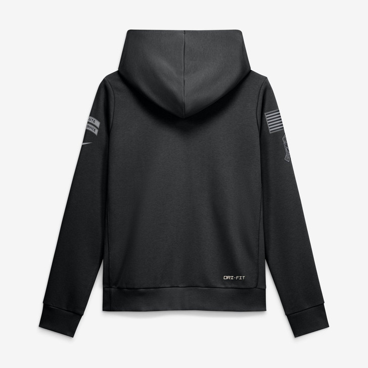 Washington Commanders Women's 2026 Salute to Service Sideline Dri-FIT Pullover Hoodie - Black