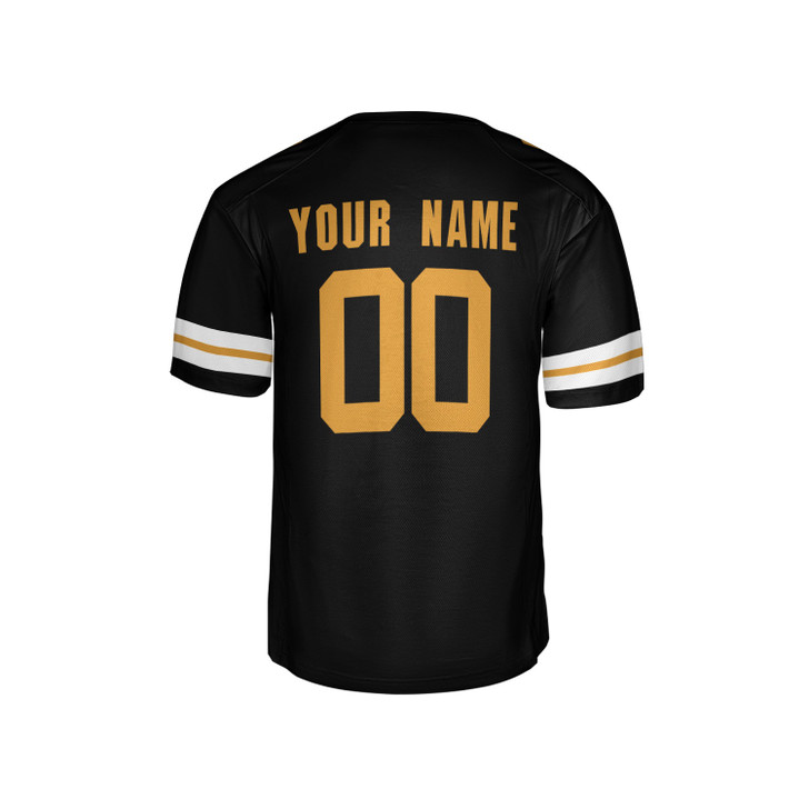 Personalized Men's New York Jets Football Jersey Black Legacy Jersey Style - Custom Team, Name & Number