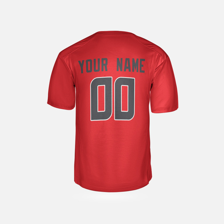 Personalized Men's Houston Texans Football Jersey Red Alternate Fan Style - Custom Team, Name & Number