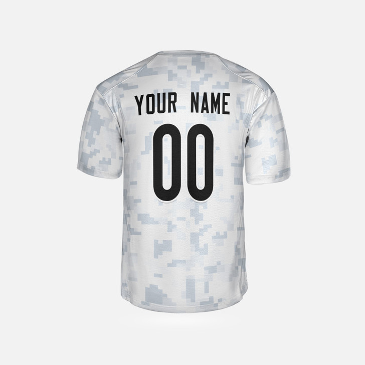 Personalized Men's Chicago Bears Football Jersey White Arctic Retired Player Style - Custom Team, Name & Number