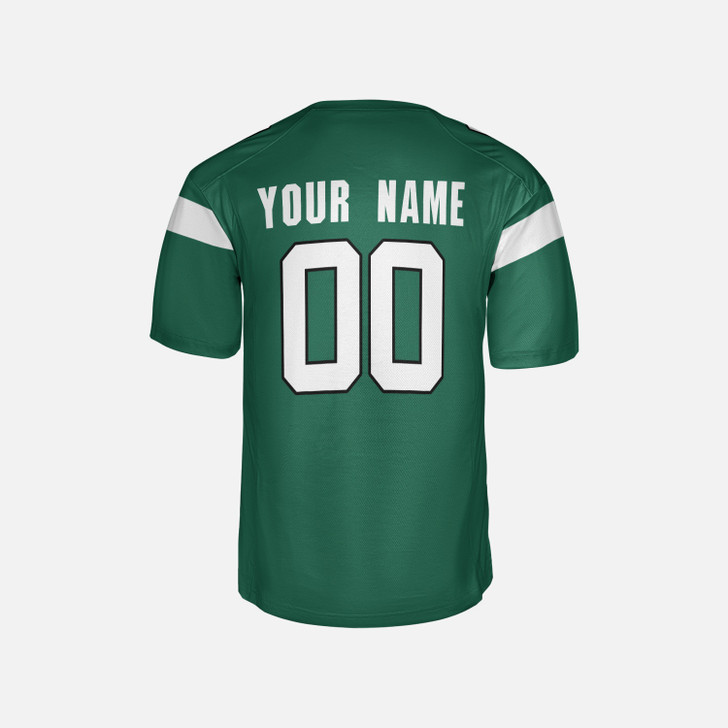 Personalized Men's New York Jets Football Jersey Gotham Green Fan Style - Custom Team, Name & Number