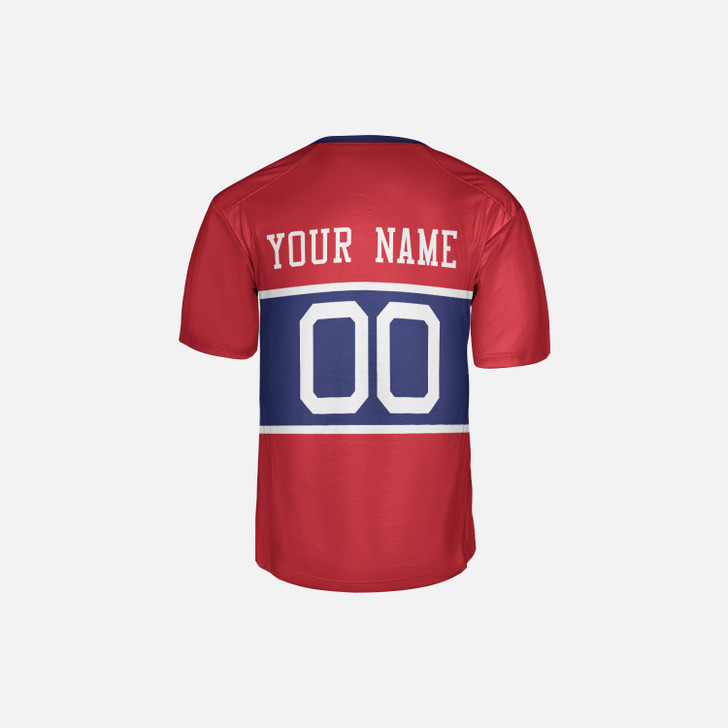 Personalized Men's New York Giants Football Jersey Century Red Alternate Style - Custom Name & Number