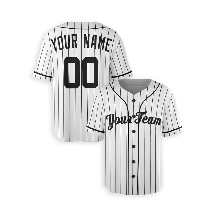 Personalized Men's New York Yankees Baseball Jersey White Home Style - Custom Team, Name & Number