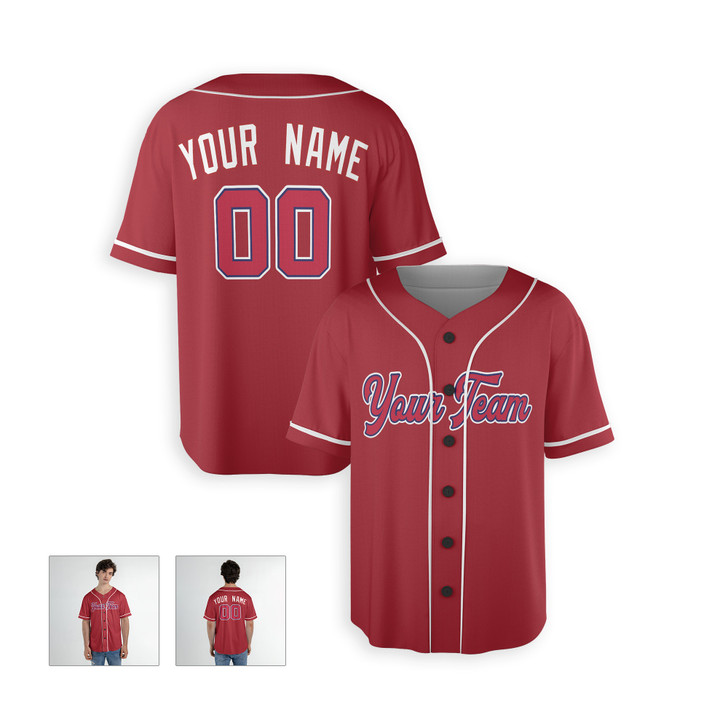 Personalized Men's St. Louis Cardinals Baseball Jersey Red Alternate Style - Custom Team, Name & Number