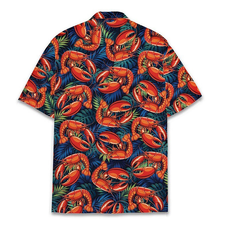Hawaiian Shirt - Lobster Seafood Crawfish Summer Beach