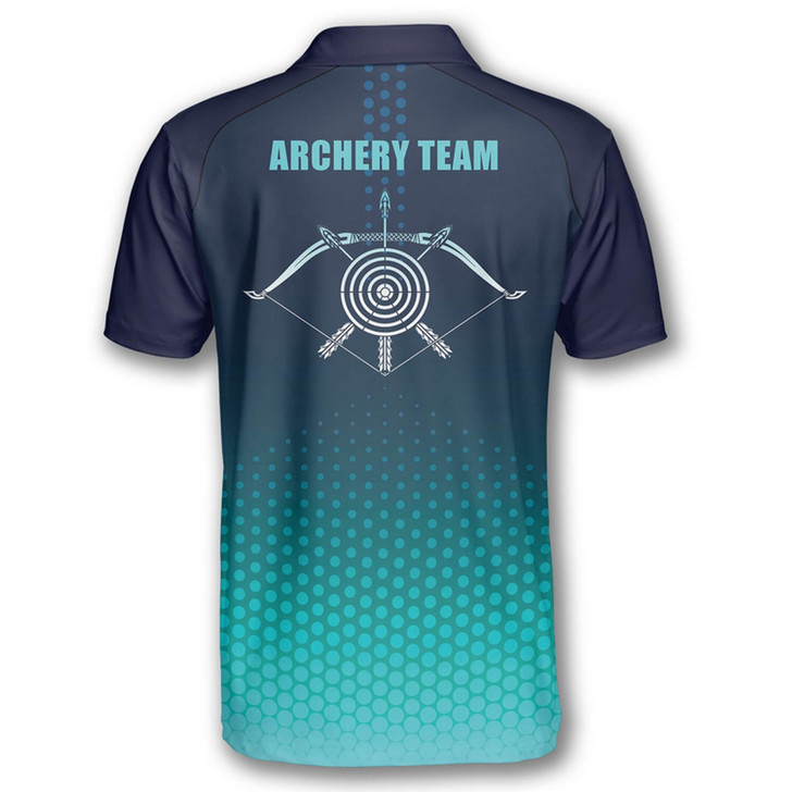 Personalized Polo Shirts Archery - Custom Name & Team Name