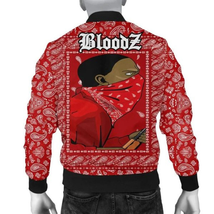 3D Bomber Jacket Blood Gang