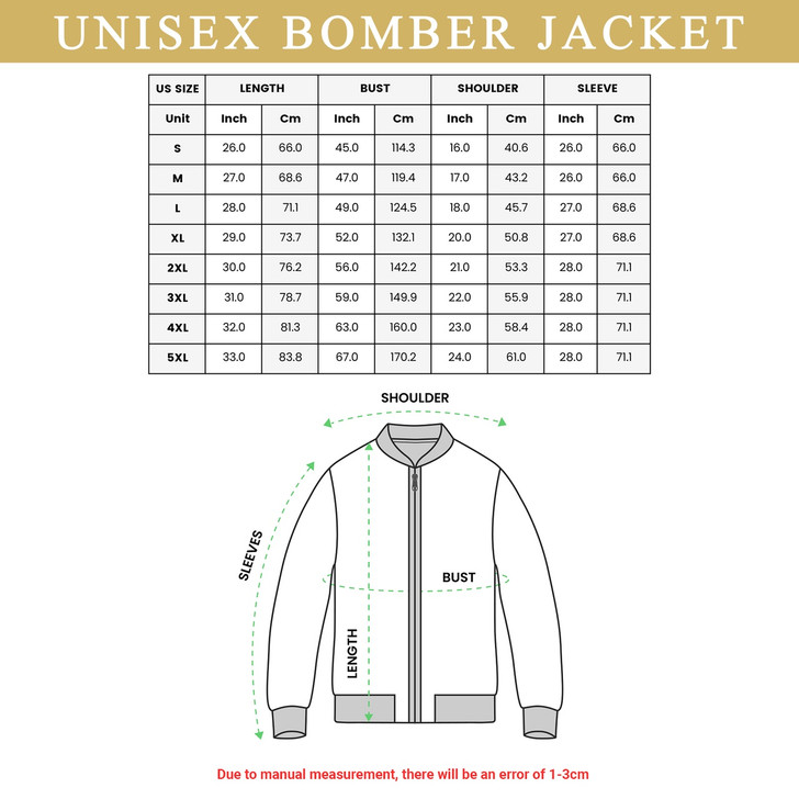3D Bomber Jacket Barbados Wo - Barbados Flag Style