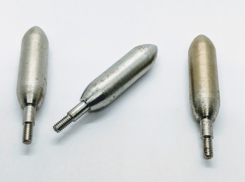 THREE 600 GRAIN SR STAINLESS STEEL HEAT TREATED LIFETIME WARRANTY MACHINED FIELD POINTS 