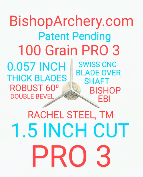 100 Grain Patent Pending PRO 3