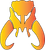 Quantity of Three Lumenok Sized Custom Mammoth Crossbow .244 ID HD Orange