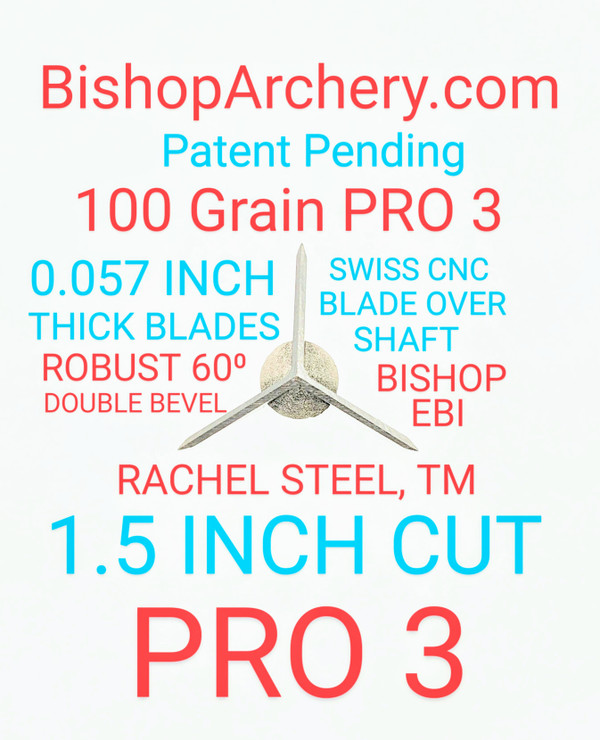 100 Grain Patent Pending PRO 3