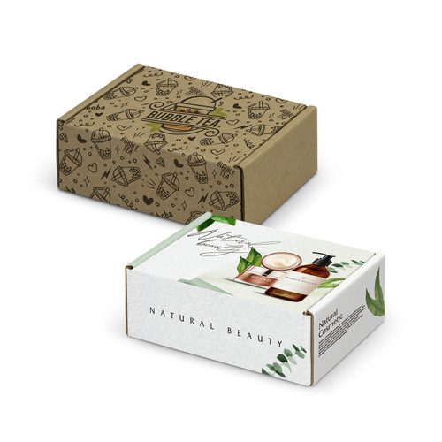 Die Cut Box with Locking Lid - 125x97x47mm