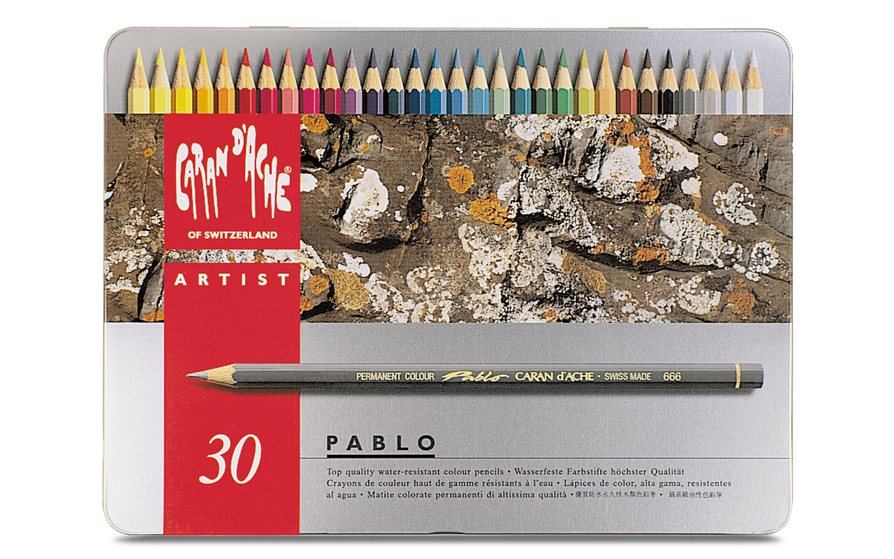 Caran d'Ache Pablo Coloured Pencils 40 Set