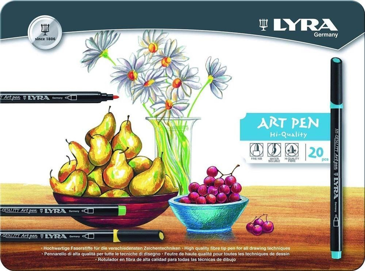 30 feutres Lyra art pen