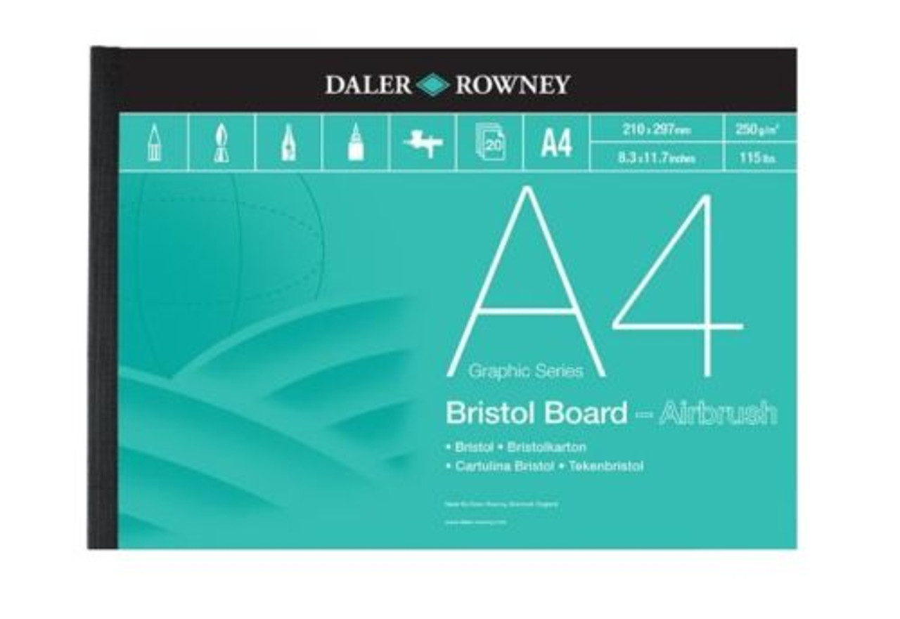 Daler Rowney Bristol Board - Airbrush A4
