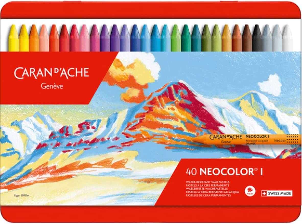 CARAN d'ACHE - Wax Pastels - NEOCOLOR I / NEOCOLOR II / NEOART