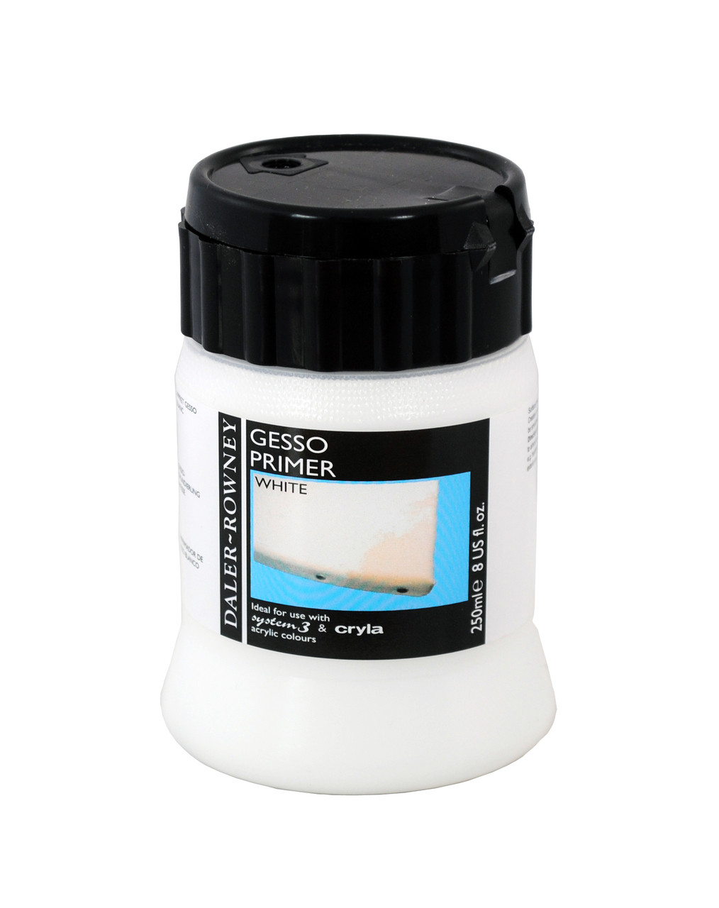 Daler Rowney Graduate Gesso Primer White 1ltr - Artistmaterial