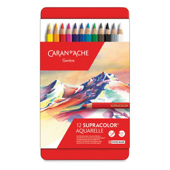 CARAN d'ACHE 12 SUPRACOLOR® - AQUARELLE 