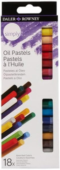 Daler Rowney 18 x Simply Oil Pastels Set