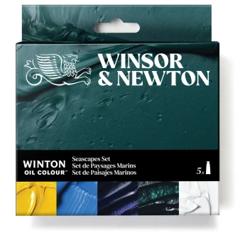 Winsor & Newton Winton Oil Colour Seascape Set 5x37ml