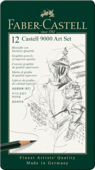 Faber Castell CASTELL 9000 Art Set (12 Pencils)