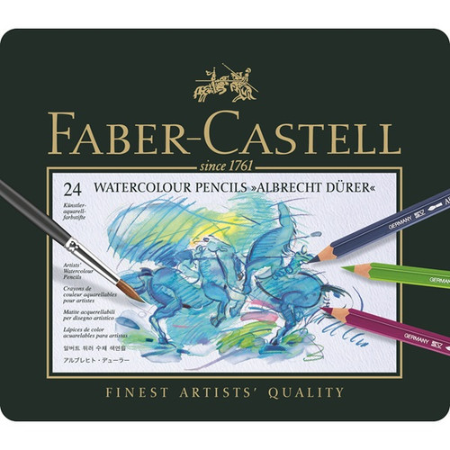 Faber Castell Albrecht Durer Watercolour Pencil Set - Tin of 24