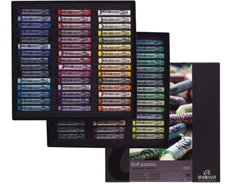 Rembrandt Soft Pastels Landscape Selection Professional Set of 90