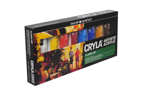 Daler Rowney Cryla Artists' Acrylic Classic Set(8x75ml)