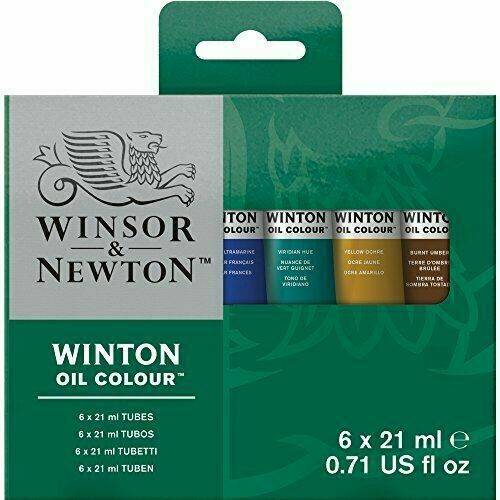 Winsor & Newton Winton Oil Colour 6 X 21ml Tube Set