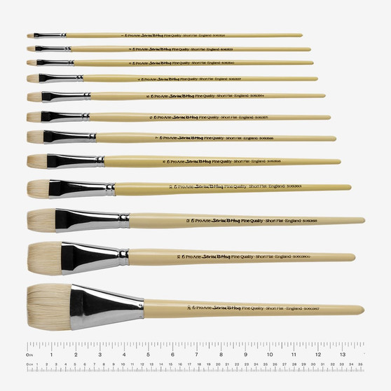 Pro Arte Series B Hog Brushes