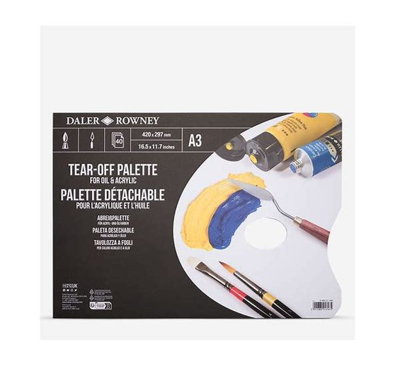 Daler-Rowney - Tear Off Palette - A3