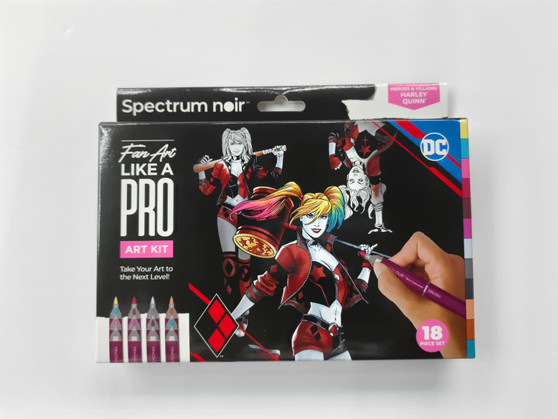 Spectrum Noir Fan Art Like a Pro - Harley Quinn -  18 pc set