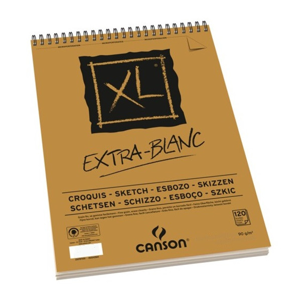 Canson XL Spiral Sketch Pads - Extra White