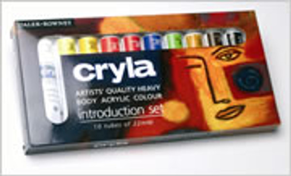Daler Rowney Cryla Artists' Acrylic Introduction Set(10x22ml)