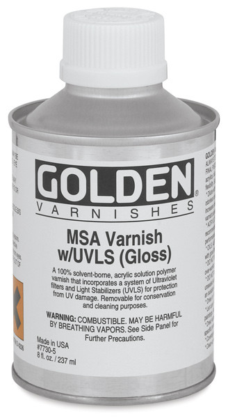 GOLDEN MSA UVLS Varnishes