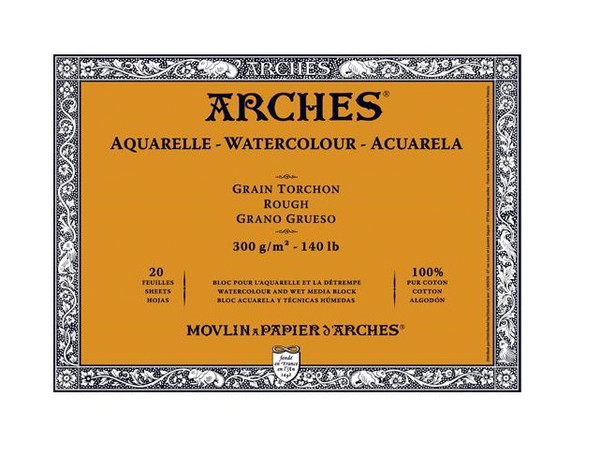 Arches Aquarelle Blocks - Rough (Torchon)
