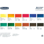 Schmincke Akademie Watercolour Paint 12 Half Pan Compact Set