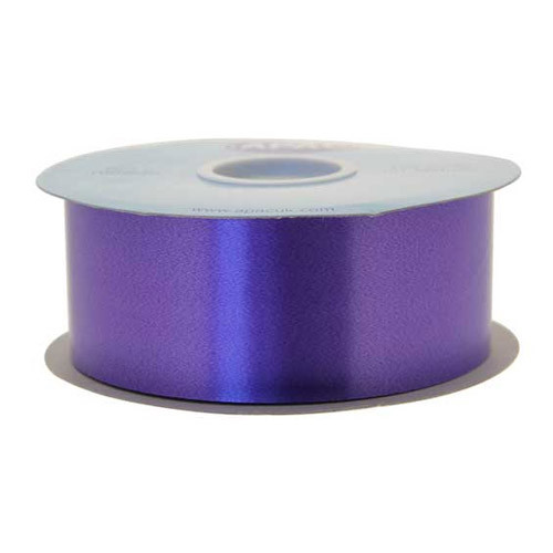 Fluro Ribbons Purple Florist Ribbon - 48mm x 91m (1)