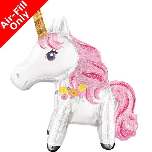Magical Unicorn Folienballon-Bouquet – 5-teiliges Set Mit Einhörnern & Sternen