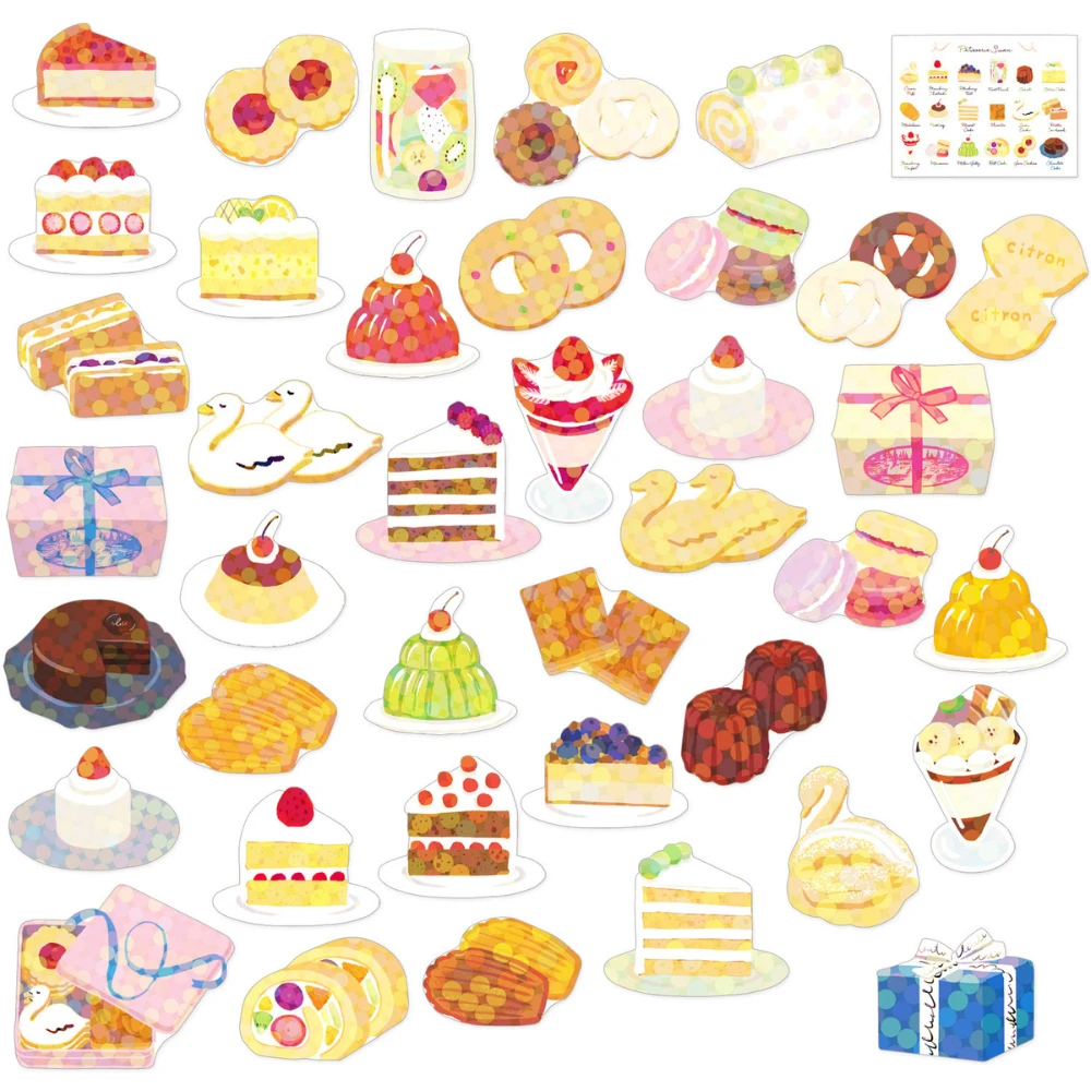 Patisserie Stickers