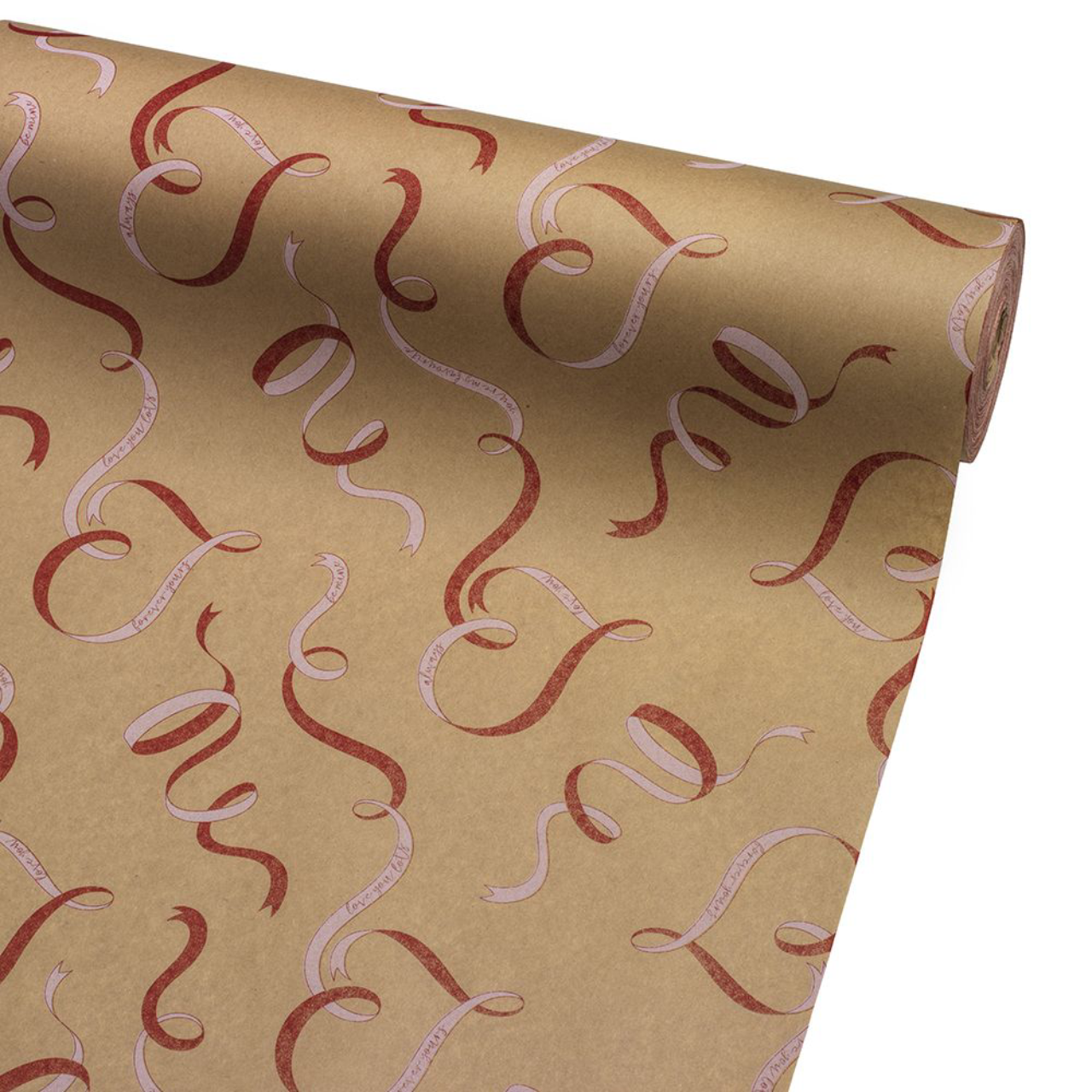 Paper Ribons Valentine's Day Ribbons Kraft Paper Roll - 50cm x 100m (1)