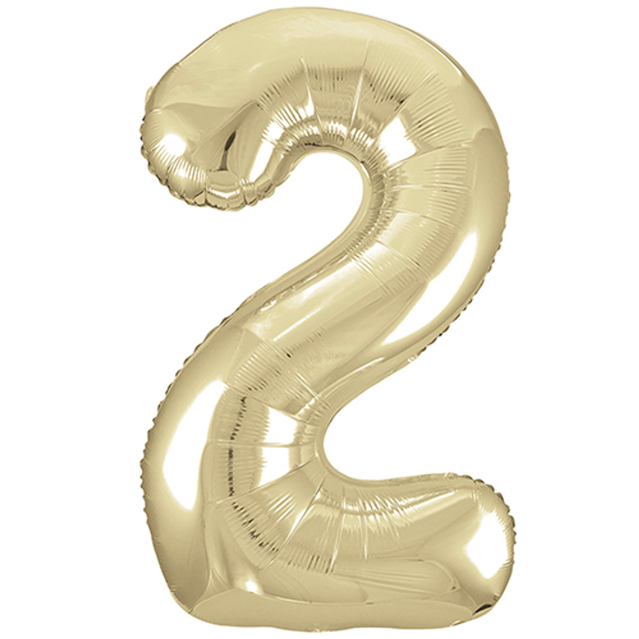 Northstar Balloons Gold Number Balloon: Nine, 34 inches 