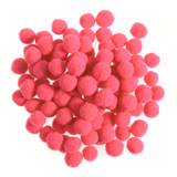 Bright Pink Pom Poms - 8mm (100) Bright Pink Pom Poms - 8mm (100)