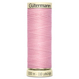 Gutermann Light Pink Sew All Thread - 100m (1)